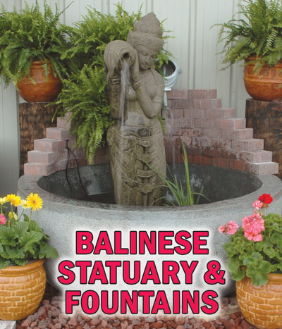 Balinese Statuary and Fountains